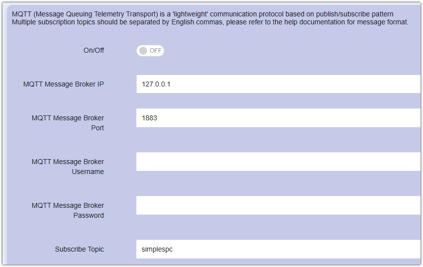 MQTT 物联网订阅